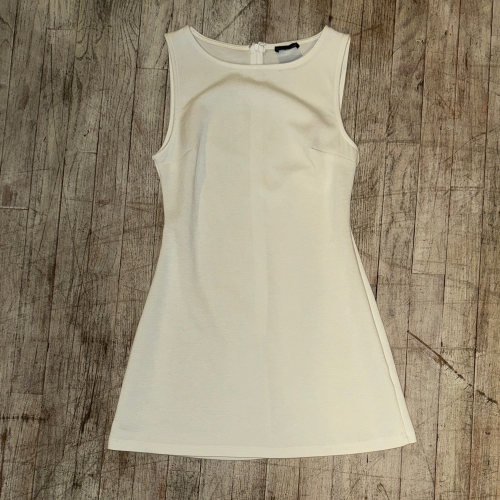 White Fox White Sleeveless Dress